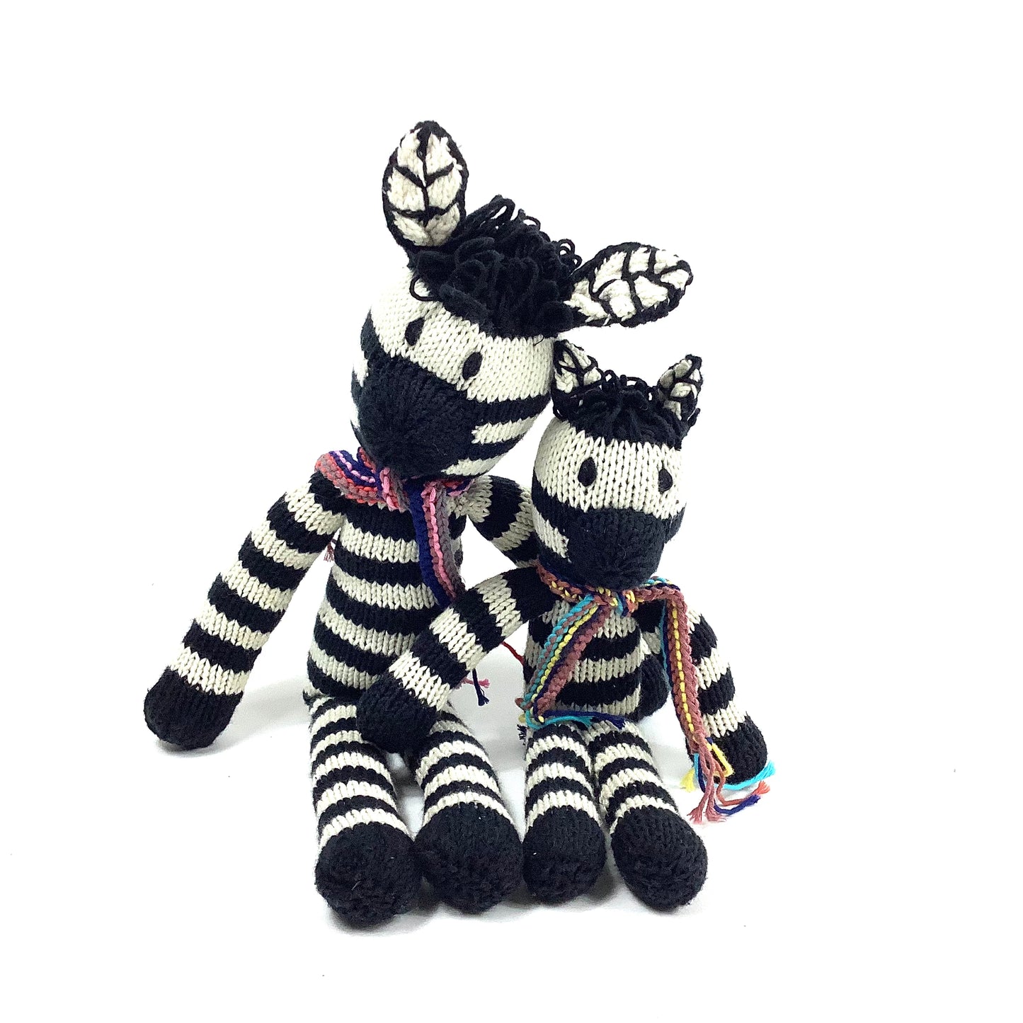 Kenana stickad Zebra