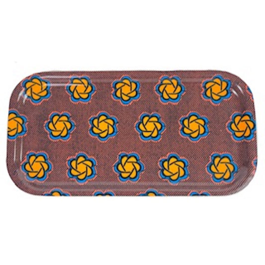 Bricka Avlång, afrikanskt tyg