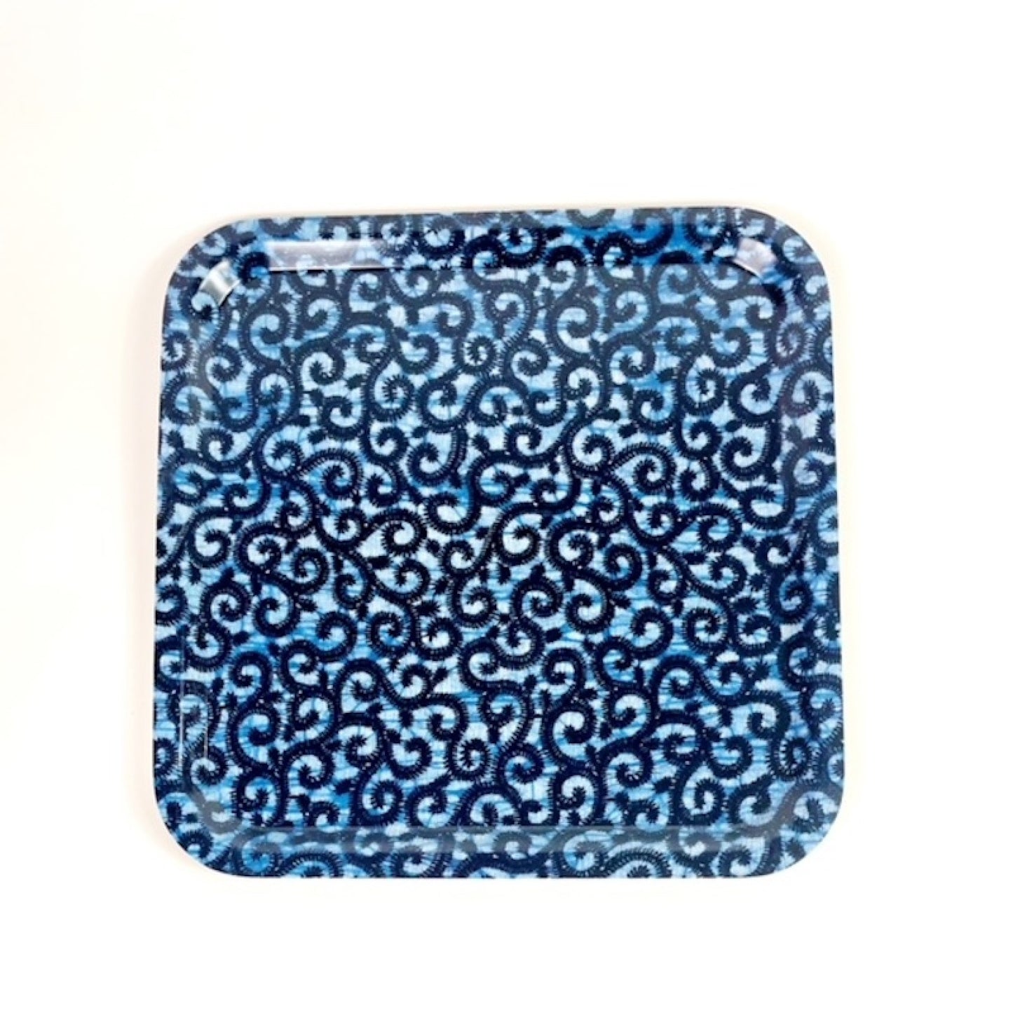 Bricka Fyrkantig, afrikanskt tyg