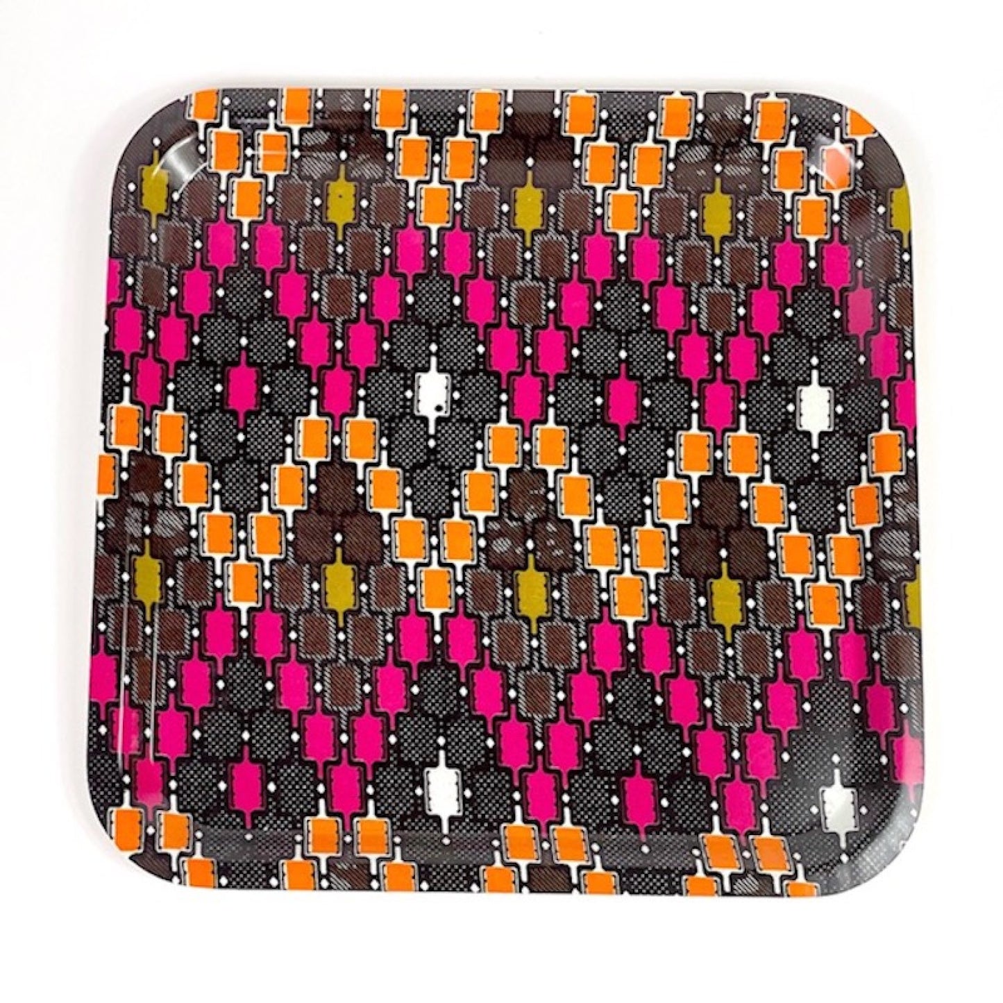 Bricka Fyrkantig, afrikanskt tyg