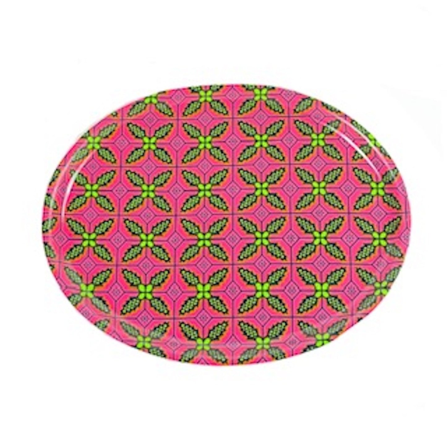 Bricka Oval, afrikanskt tyg