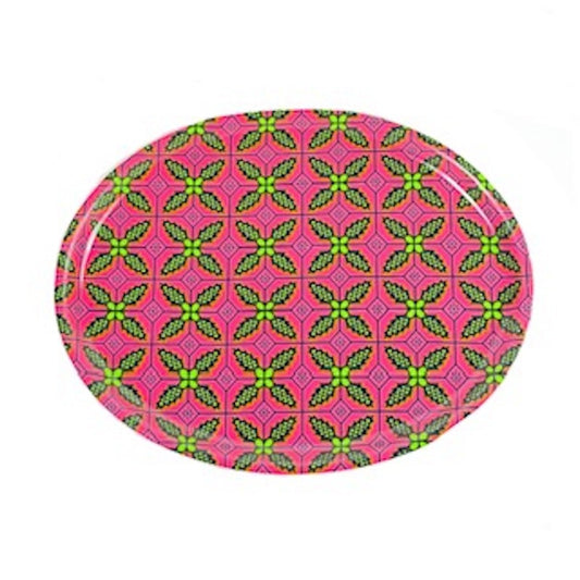 Bricka Oval, afrikanskt tyg