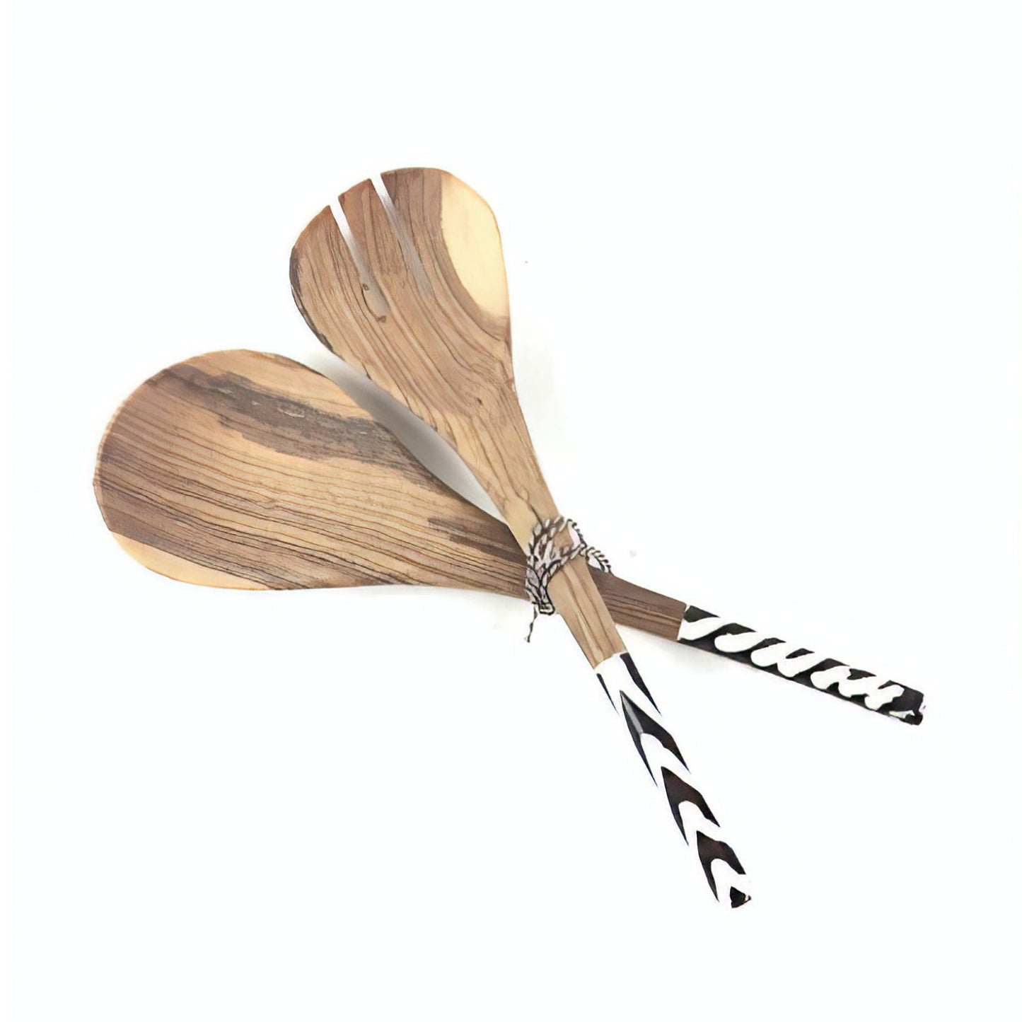 Salladsbestick Olivträ, Kenya