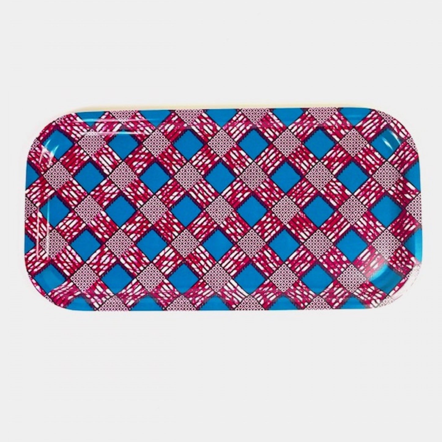 Bricka Avlång, afrikanskt tyg