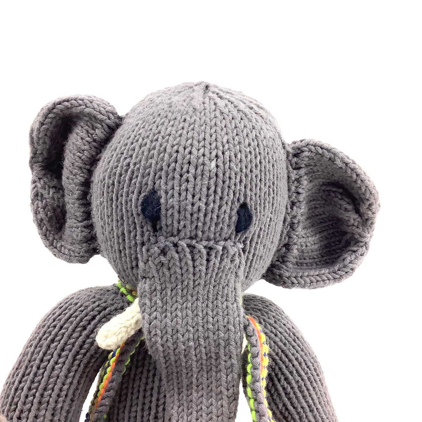 Kenana stickad Elefant