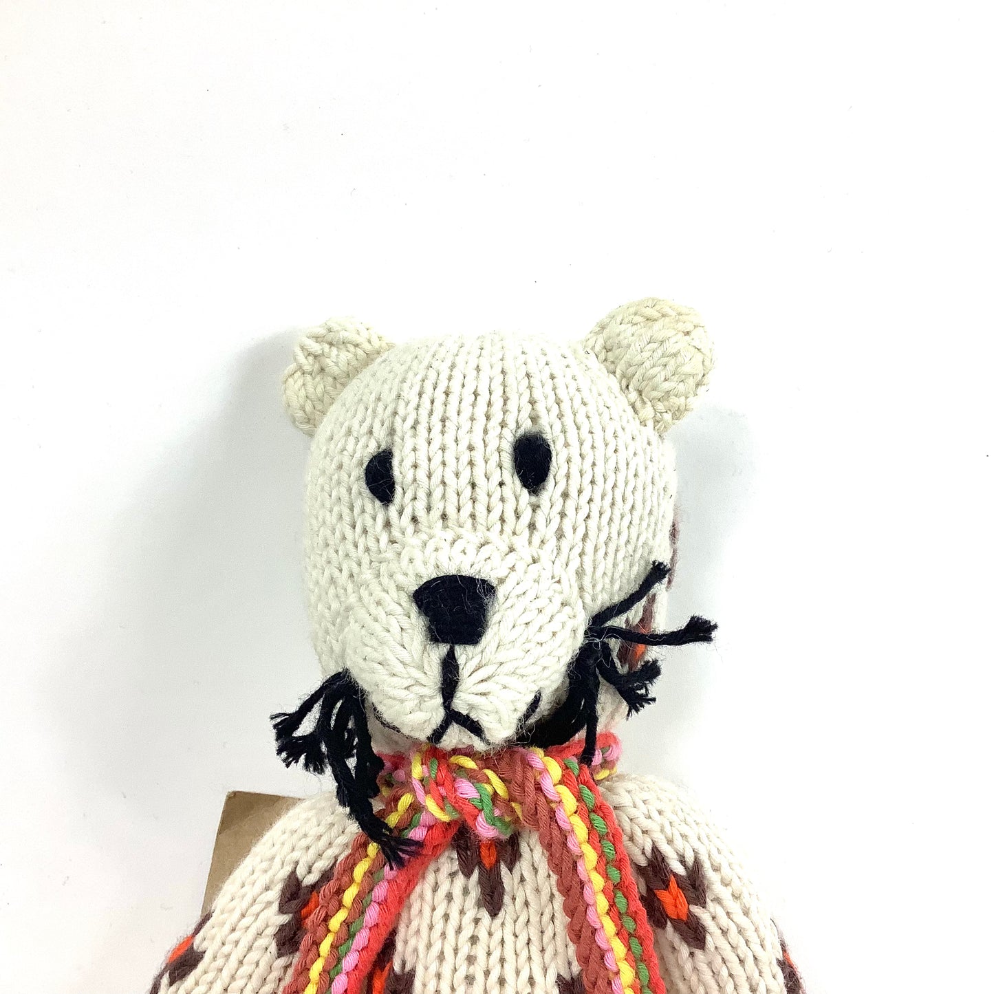 Kenana stickad tiger