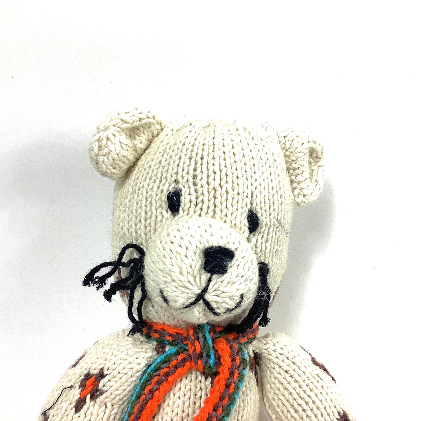 Kenana stickad tiger