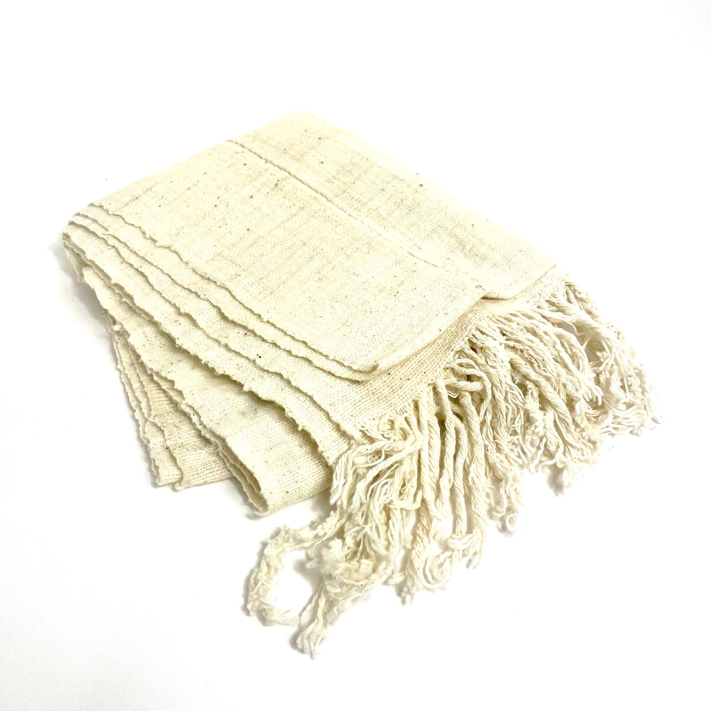 BOGOLAN Handvävd Sjal av Ekologisk Bomull 38x250 (Flera Färger)