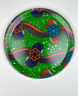 Bricka Rund, afrikanskt tyg