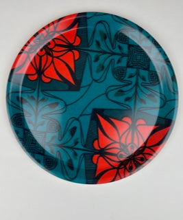 Bricka Rund, afrikanskt tyg